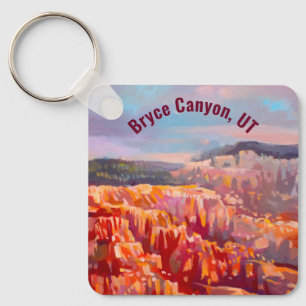 Bryce Canyon, UT - Inspiration Point Keychain