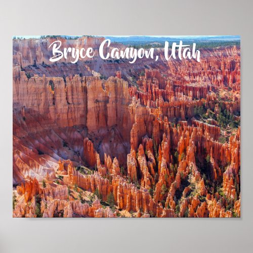 Bryce Canyon Utah Hoodoos Poster