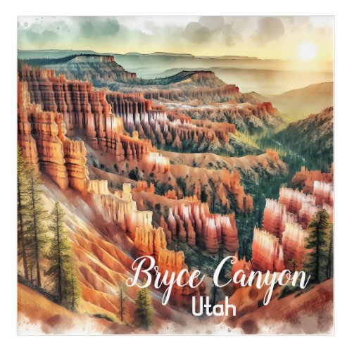 Bryce Canyon Utah National Park Acrylic Print