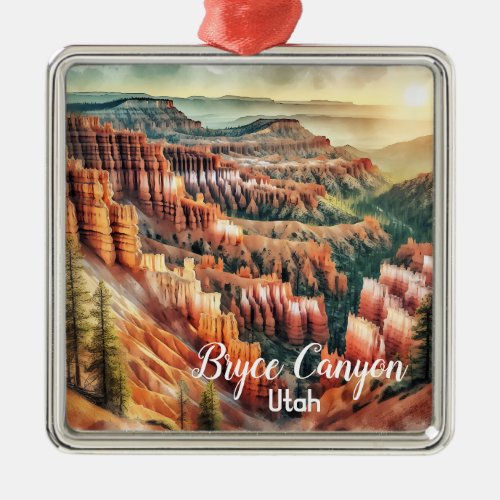 Bryce Canyon Utah National Park Metal Ornament