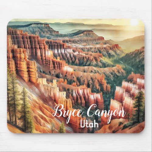 Bryce Canyon Utah National Park Mouse Pad