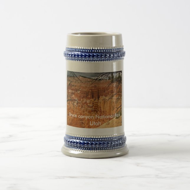 Bryce-Canyon,-Utah-Reedit-6, Bryce canyon Natio... Beer Stein (Center)