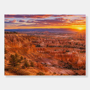 Bryce Canyon Utah Sunset Landscape Foam Board