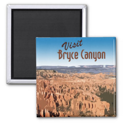 Bryce Canyon Vintage Magnet