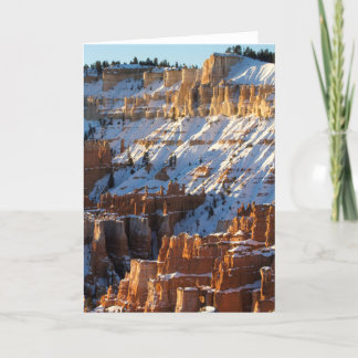 Bryce Canyon Winter Holiday Card