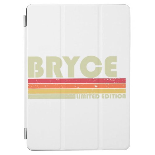 BRYCE Gift Name Personalized Funny Retro Vintage B iPad Air Cover