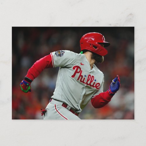 Bryce Harper  Game 1 of the 2022 World Series Postcard