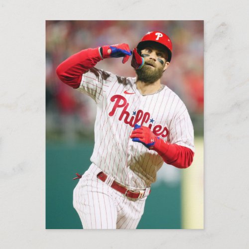 Bryce Harper  Rounds the Bases Postcard