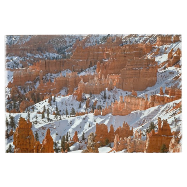 Bryce in Winter Metal Print (Front)