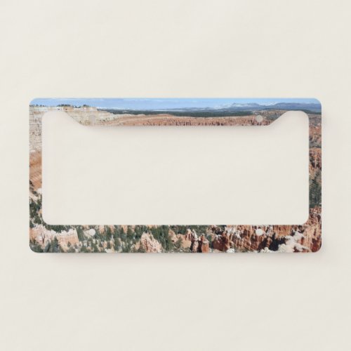 Bryce Point at Bryce Canyon National Park License Plate Frame