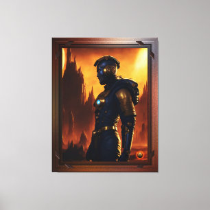 Brygdon Of The Fifth Imperium by Xzendor7 Canvas Print