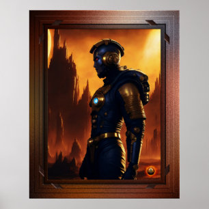 Brygdon Of The Fifth Imperium by Xzendor7 Poster