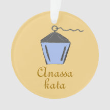 Bryn Mawr Lantern Light Blue Anassa Kata Gold