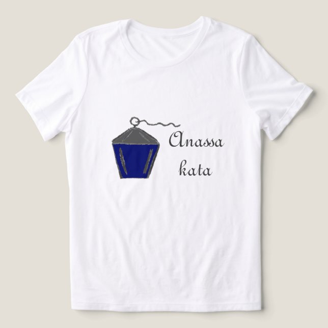 Bryn Mawr Lanterns Anassa Kata Womens Tri-Blend Shirt (Design Front)