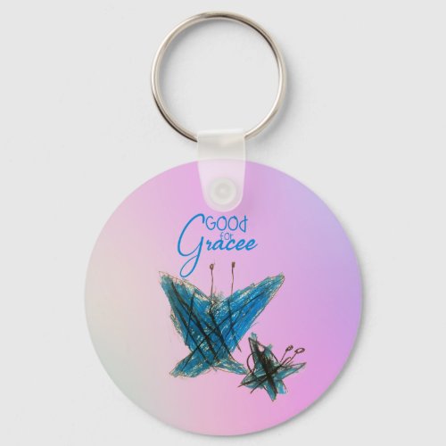 Brynnas Grace Butterfly Keychain