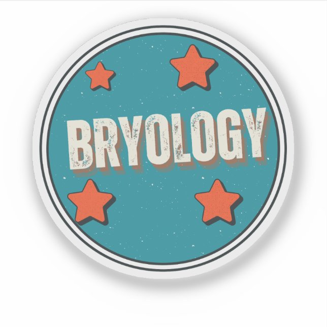 Bryology Sticker (Front)