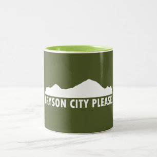 Bryson City Please Two-Tone Coffee Mug