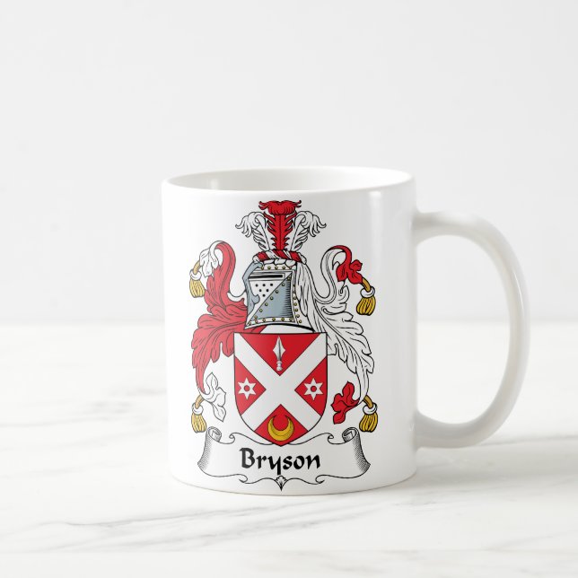 Bryson Family Crest Coffee Mug (Right)
