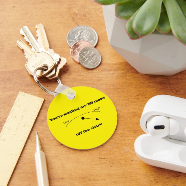 BS Meter Novelty Keychain (Desk)