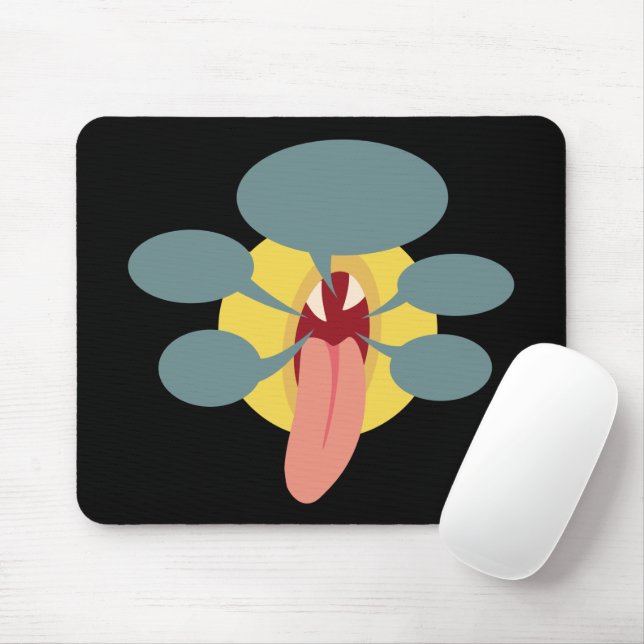 BS troll Mouse Pad (With Mouse)
