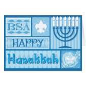 BSA/Happy Hanakkah Cards (Front Horizontal)