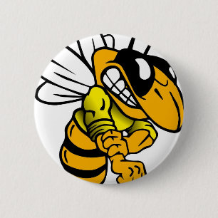 Bsaa Yellow Jackets Under 8 Button