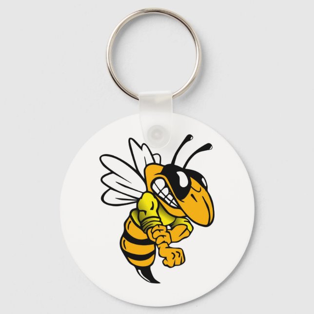 Bsaa Yellow Jackets Under 8 Keychain (Front)