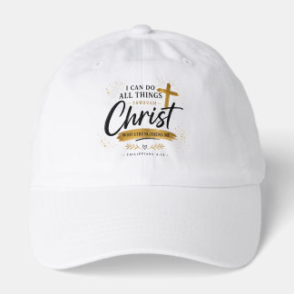 Bseball & Trucker hats I Can Do All Things