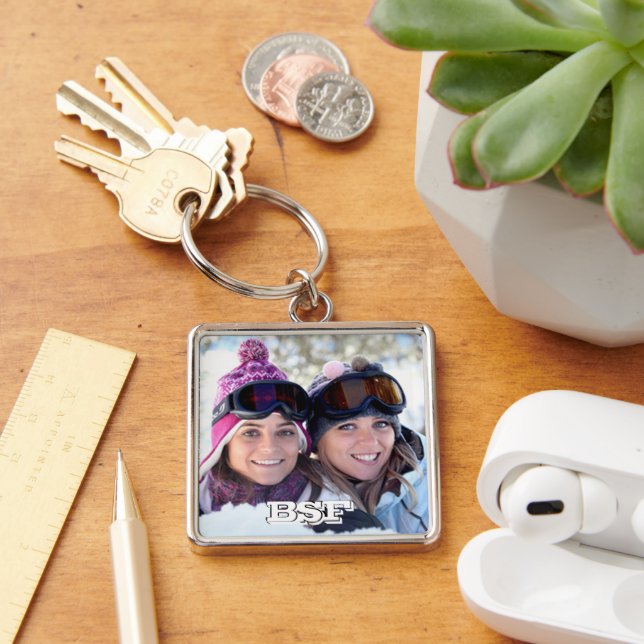 BSF Best Sister Friend Forever Photo  Keychain (Desk)