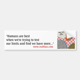 BSfN "Humans" Bumper Sticker