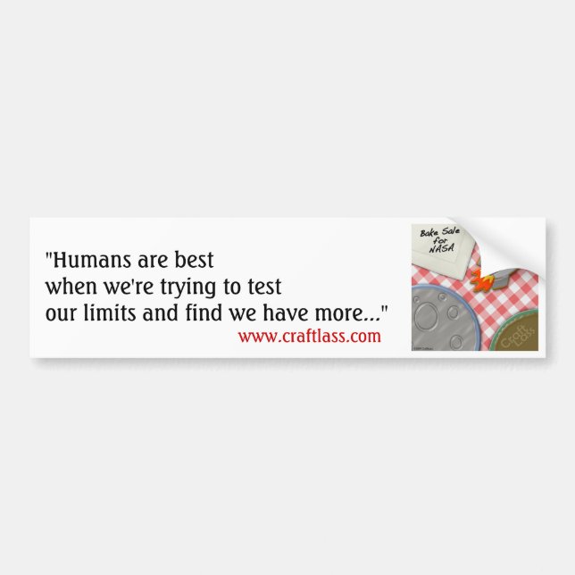 BSfN "Humans" Bumper Sticker (Front)