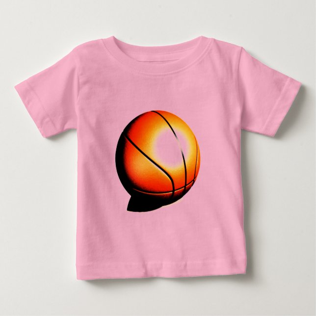 Bsketball Baby T-Shirt (Front)
