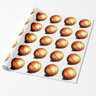 Bsketball Wrapping Paper