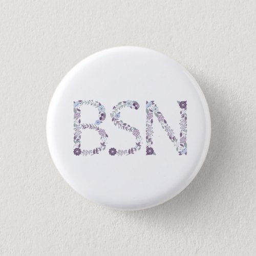 BSN nurse graduation party favor Button