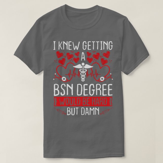 BSN Nursing Graduation Accessoires Nursing Student T-Shirt (Design Front)