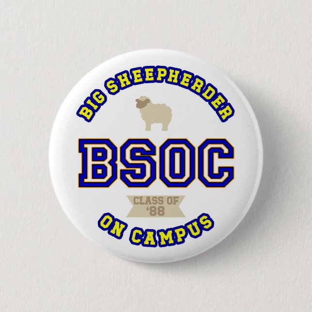 BSOC - Perfect Strangers Button (Front)