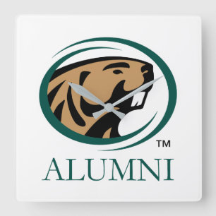 BSU Alumni Square Wall Clock