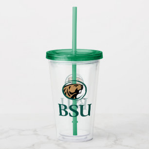 BSU Beaver Logo Acrylic Tumbler