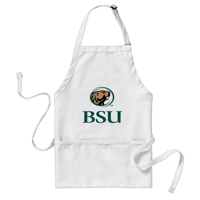 BSU Beaver Logo Adult Apron (Front)