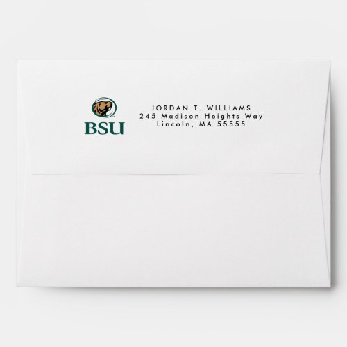 BSU Beaver Logo Envelope
