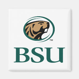 BSU Beaver Logo Magnet