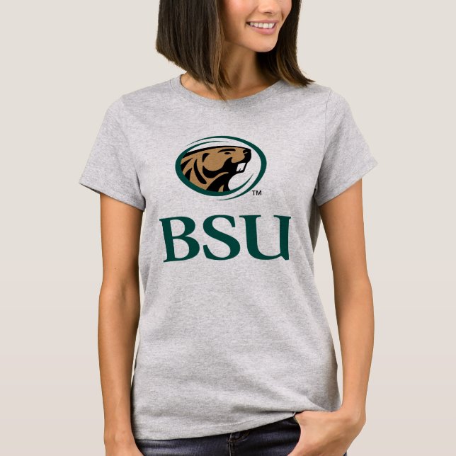 BSU Beaver Logo T-Shirt (Front)