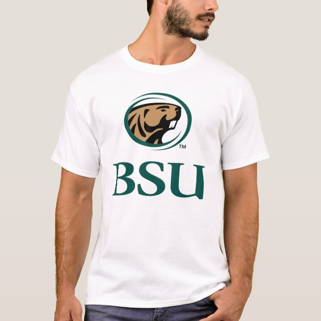 BSU Beaver Logo T-Shirt (Front)
