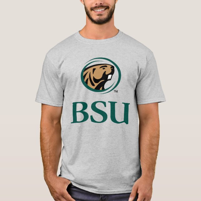 BSU Beaver Logo T-Shirt (Front)