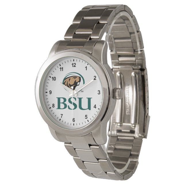 BSU Beaver Logo Watch (Angled)