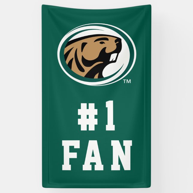 BSU Beaver Mark Banner (Vertical)