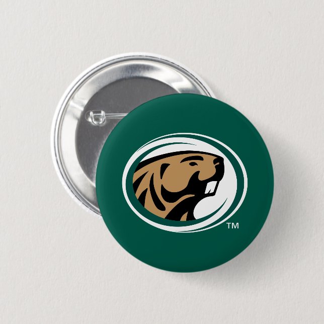 BSU Beaver Mark Button (Front & Back)