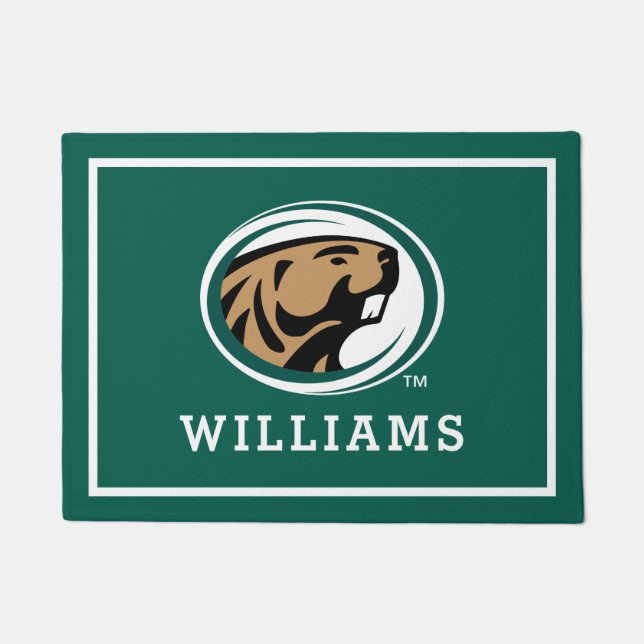 BSU Beaver Mark Doormat (Front)