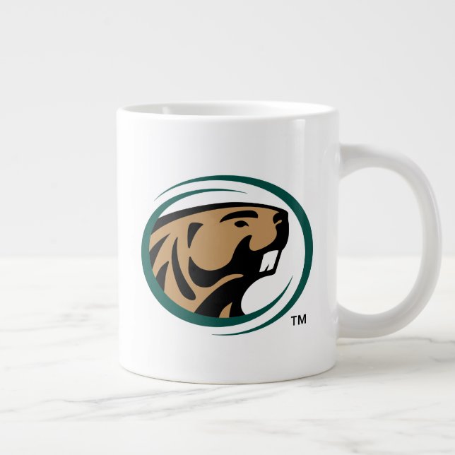 BSU Beaver Mark Giant Coffee Mug (Right)