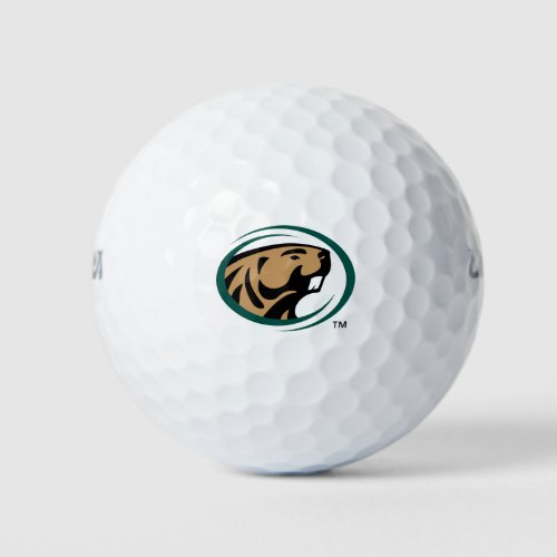 BSU Beaver Mark Golf Balls